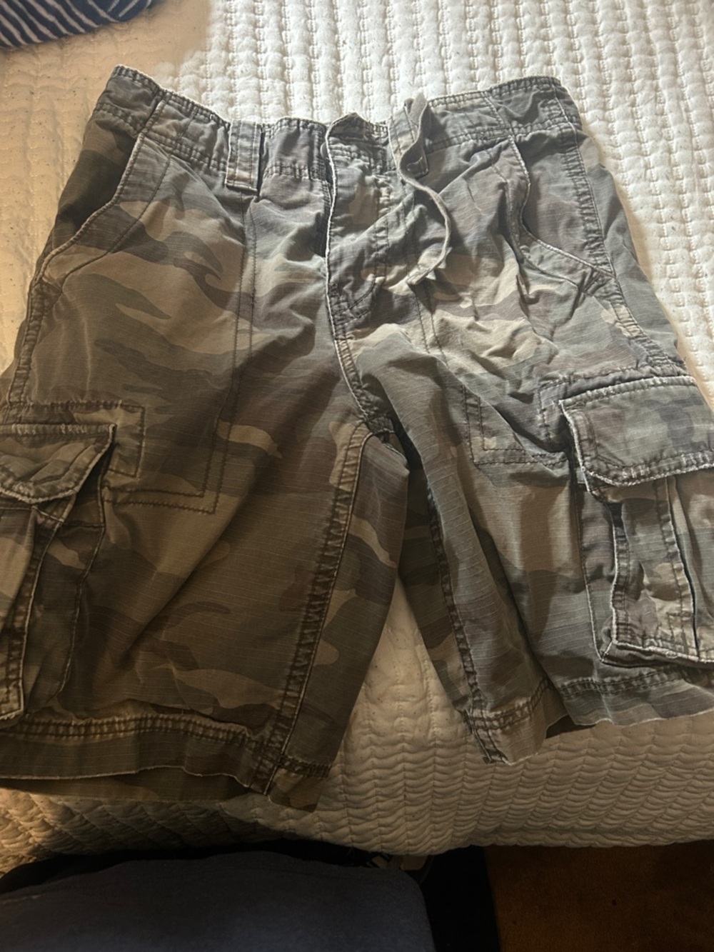 Mossimo Supply Co. Men's Camo Cargo Shorts in Olive/Brown